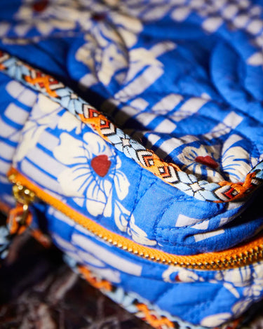 Sage x Clare : Marta Vanity Bag - Ultramarine