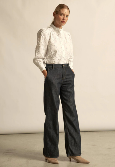 Zoe Kratzmann: Fete Top - Porcelain