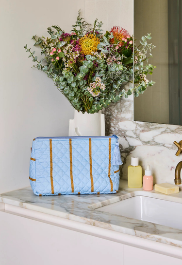Kip & Co : Toiletry Purse - Como Stripe