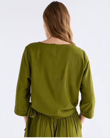 Elk The Label : Rema Top - Moss