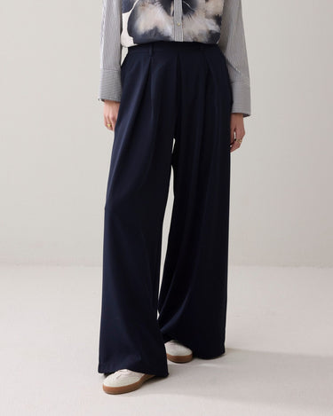 Summum : Fluid Pants - Navy