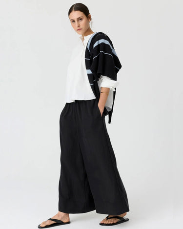 POL : Elina 2 Way Shirt - White