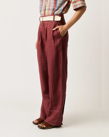 Nancybird :  Bodhi Linen Pants - Spice