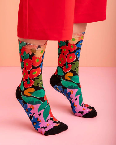Julie White : Socks - Bush Bloom