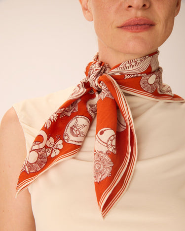 Inoui Editions : Square 65 - Octopus Red (65 x 65 cm)