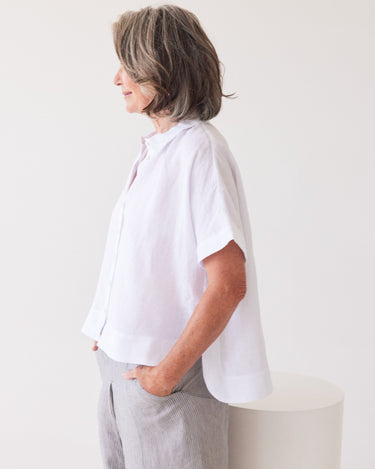 Eva's Sunday : Lumi Shirt - White