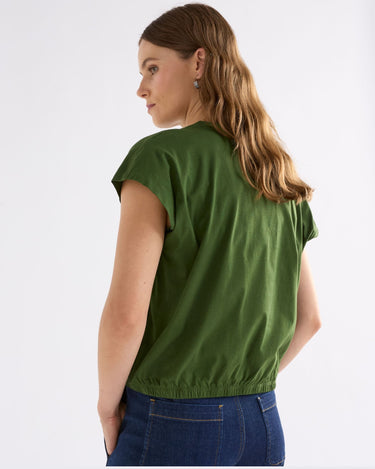 Elk The Label : Kruis Tee - Olive