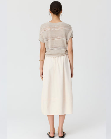 POL : Alma Bubble Skirt - Pebble