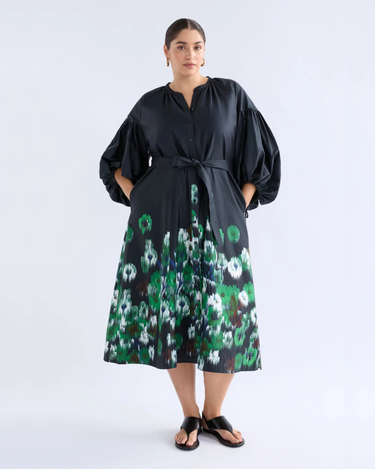Elk The Label : Eller Dress - Arkite Print