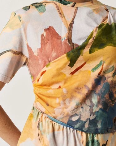 Nancybird :  Short Sleeve Elena Dress - Sunny Clearing