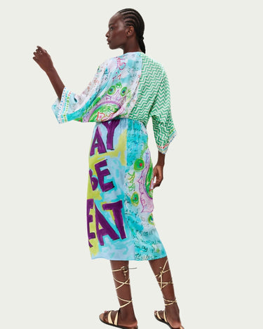 ME369 : Camila Dress - Runic Whisper