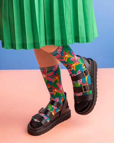 Julie White : Socks - Wild Orchid