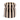 Paddywax : Cabana - Black Striped Ceramic Candle 6.5oz - Lava Stone
