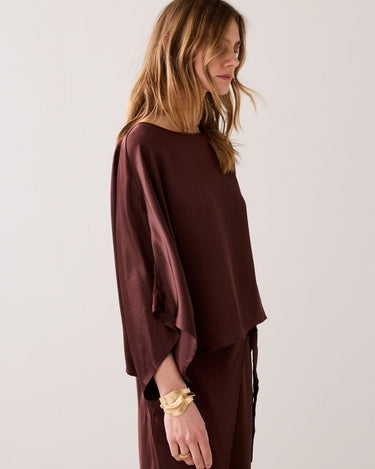 Summum : Silky Touch Top - Coffee
