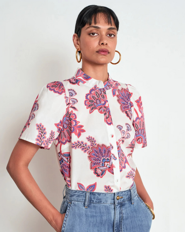 Zoe Kratzmann : Hail Top - Crimson Kgari