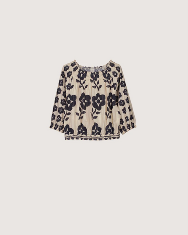 Nancybird : Maha Top - Orakawa Bloom