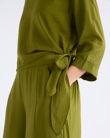 Elk The Label : Rema Top - Moss