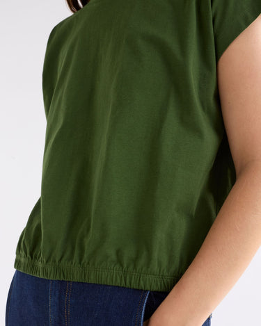 Elk The Label : Kruis Tee - Olive