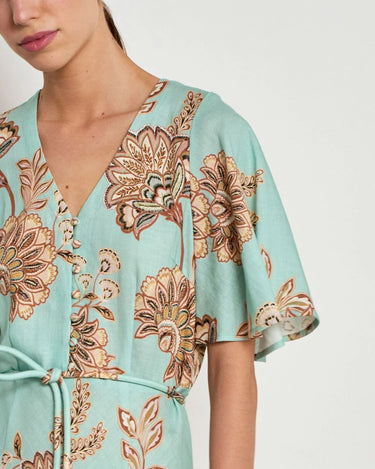 Zoe Kratzmann : Premier Dress - Mint Kgari