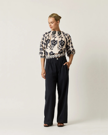 Nancybird : Maha Top - Orakawa Bloom