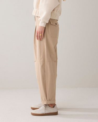 Summum : Balloon Fit Pants - Cream