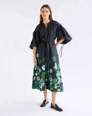 Elk The Label : Eller Dress - Arkite Print