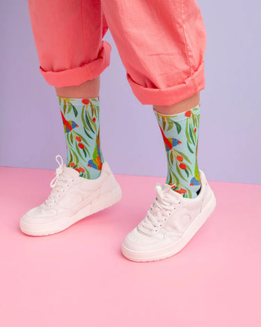 Julie White : Socks - Lorikeet