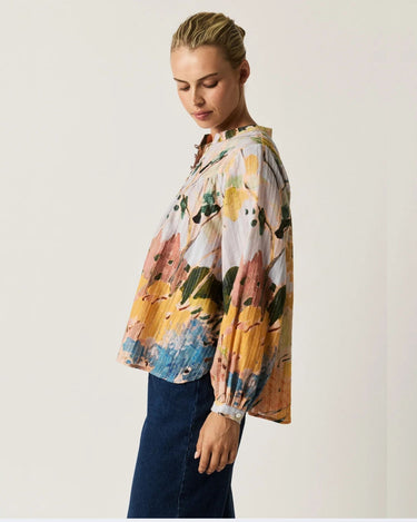 Nancybird :  Sierra Blouse Long Sleeve - Sunny Clearing
