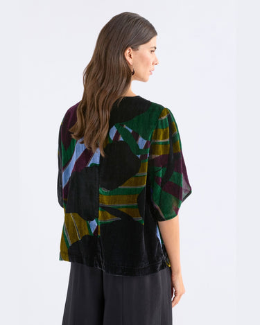 Elk The Label : Reihen Top - Stribe Burnout