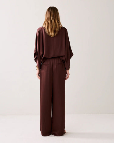 Summum : Silky Touch Pants - Coffee