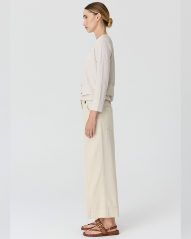 POL : Haven Cardigan  Lurex Back - Pebble