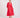 Shirty : Pippa Oversized Longline Dress - Red/Pink