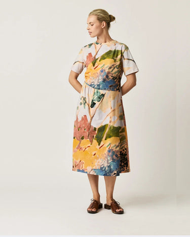 Nancybird :  Short Sleeve Elena Dress - Sunny Clearing