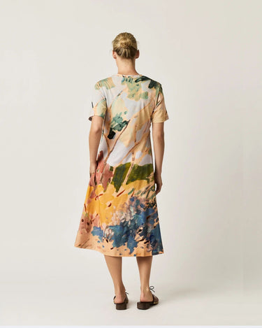 Nancybird :  Short Sleeve Elena Dress - Sunny Clearing