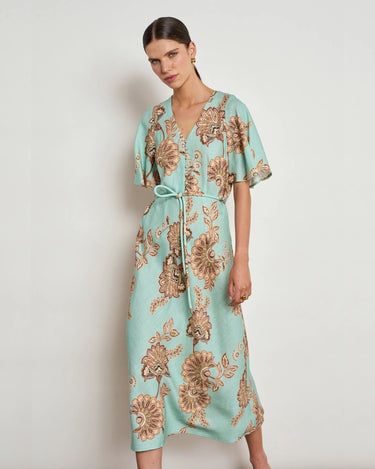 Zoe Kratzmann : Premier Dress - Mint Kgari